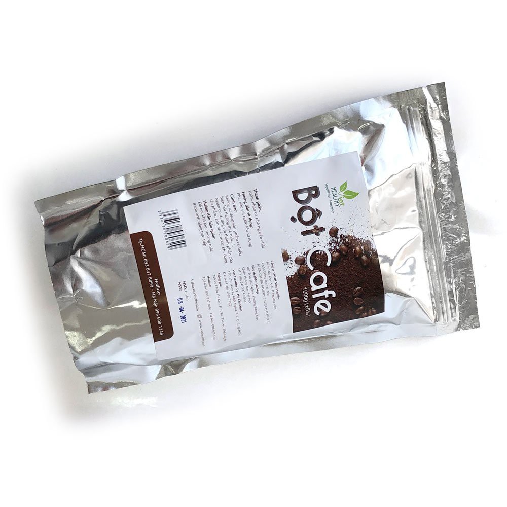 Bột Coffee Enema nguyên chất VietHealthy 1Kg