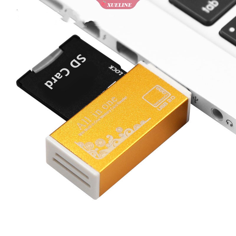 Đầu Đọc Thẻ Nhớ Micro USB 2.0 Cho Micro SD SDHC TF M2 MMC MS PRO DUO