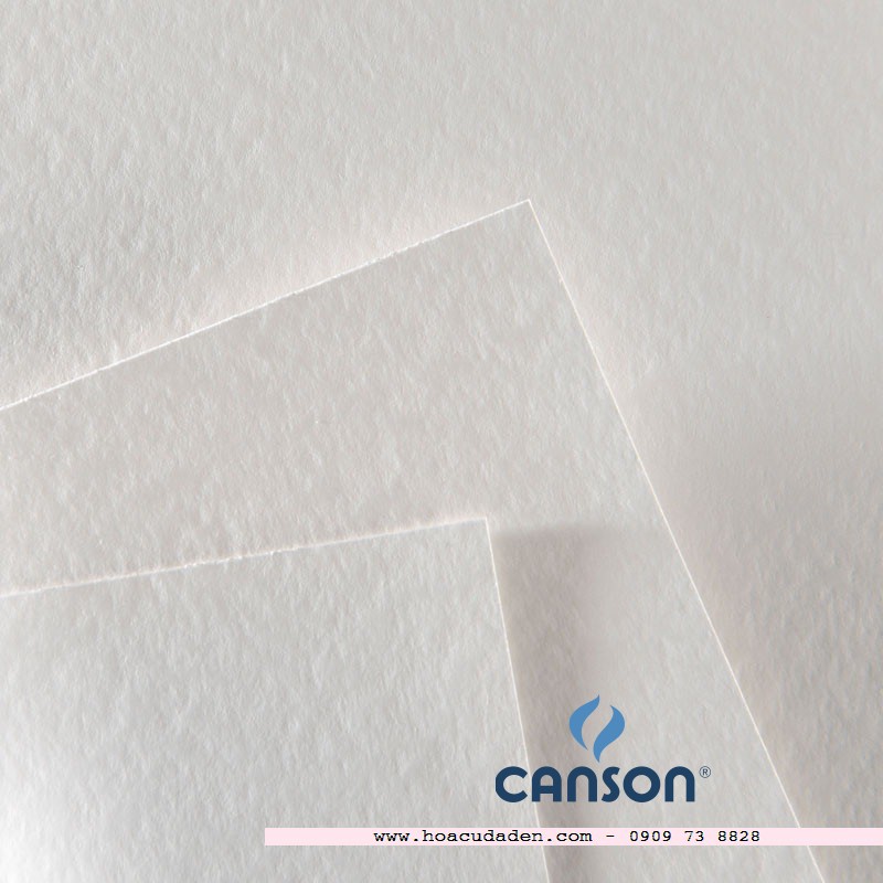 [DA ĐEN] Giấy Vẽ Màu Nước Canson® 224gsm A3 Chính Hãng Pháp