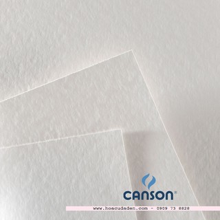 [DA ĐEN] Giấy Vẽ Màu Nước Canson® 224gsm A3 Chính Hãng Pháp