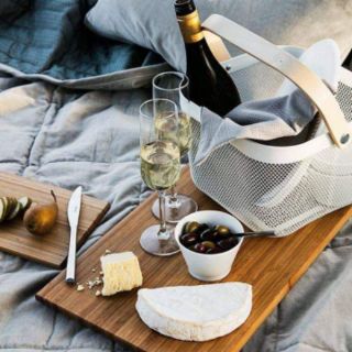 ✔️ Giỏ đựng đồ quai gỗ IKEA RISATORP