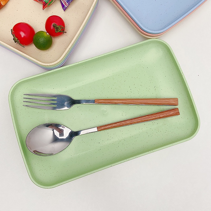 Đĩa Đựng Thức Ăn Vặt Kiểu Hàn Quốc Màu Sắc Ngọt Ngào Xinh Xắn