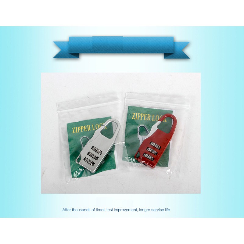 Khóa số mini dung cho vali balo và cặp túi