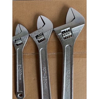Mỏ lết thép trắng 8-10-12”