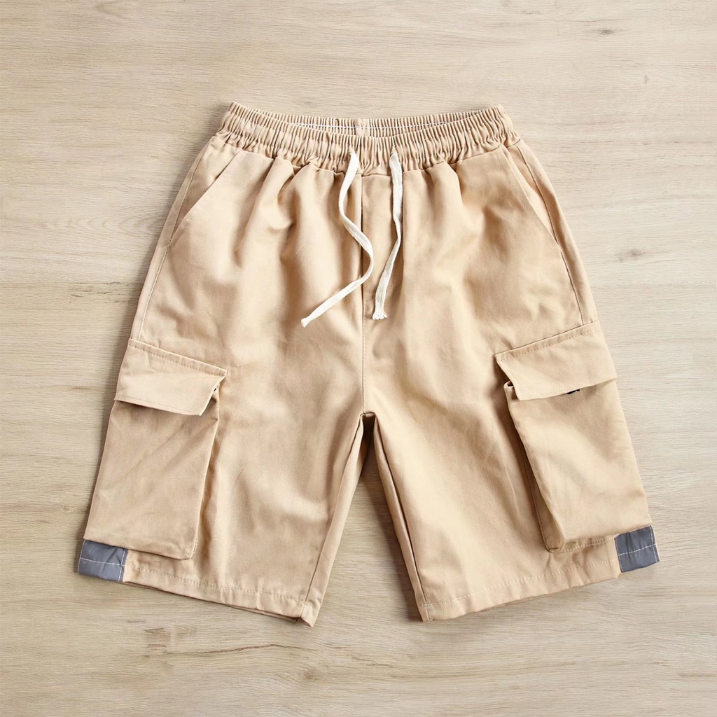 Quần ngắn ống rộng Nhiều Túi Thoải Mái Thời Trang Mùa Hè Cho Nam Size M-3XL