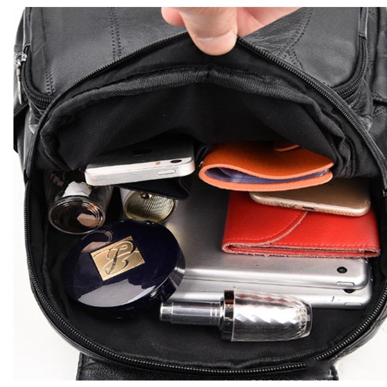 Ba lô Da nữ thời trang OA1882 tặng móc gấu