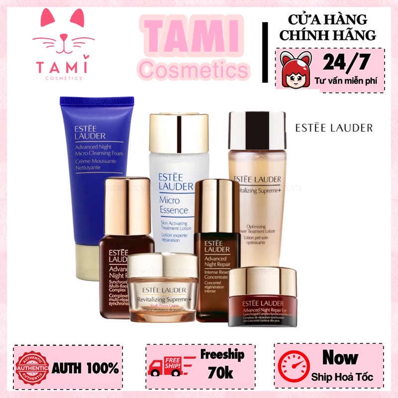 Bộ Dưỡng Da Estee Lauder Mini (Tách set ko box)