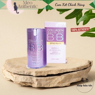 Kem Nền BB Collagen Cellio Hàn Quốc 40g