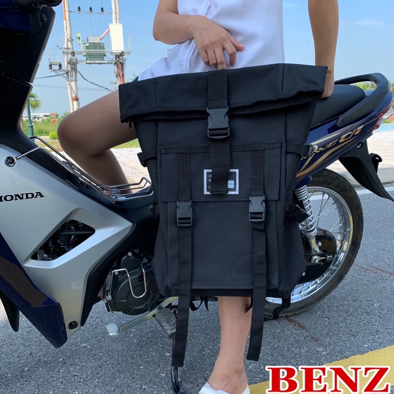 Balo đi học thời trang BACKPACK cặp sách nam nữ bassic có ngăn đựng laptop đến 20ind.Vải canvas chống thấm nước BZ 115