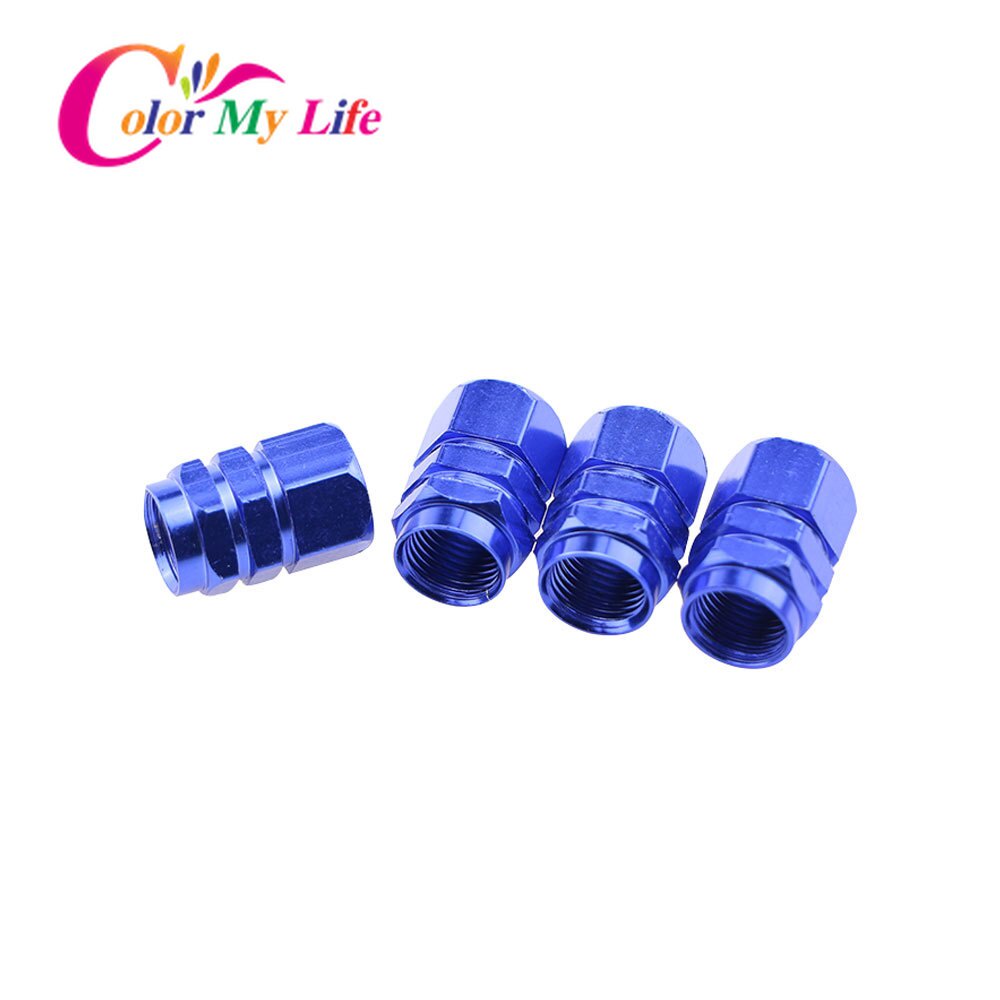 Màu Sắc Bộ 4 Nắp Van Bánh Xe Hơi Bằng Hợp Kim Nhôm Cho Nissan X-Trail Xtrail T32 2014-2020