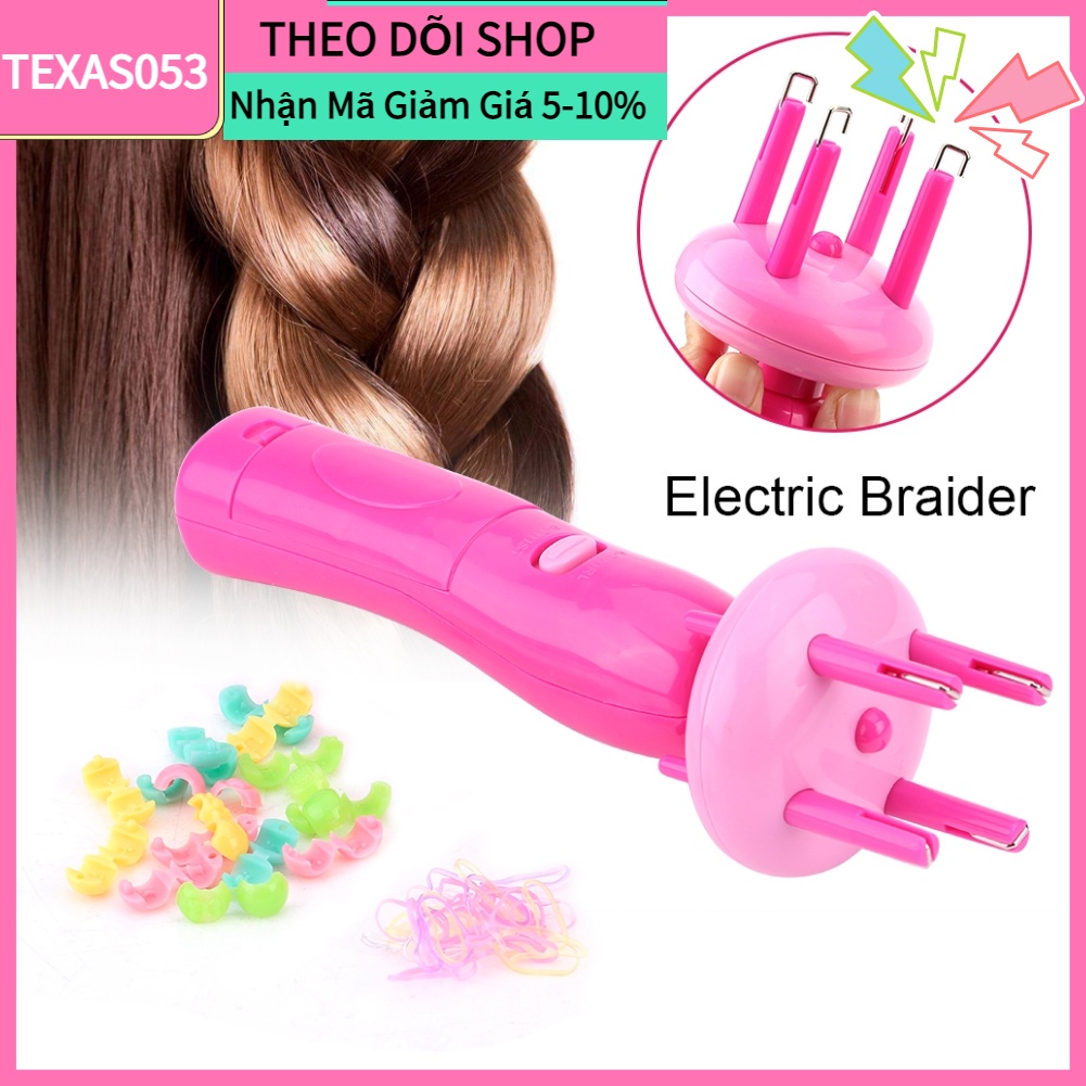 [Hàng mới về] Máy tết tóc tự động chạy điện tạo kiểu DIY
