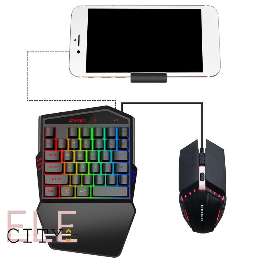 Combo 2 Bàn Phím Chơi Game V100 Và Chuột H300 Rgb