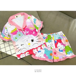 Bộ lửng Pijama cho bé gái