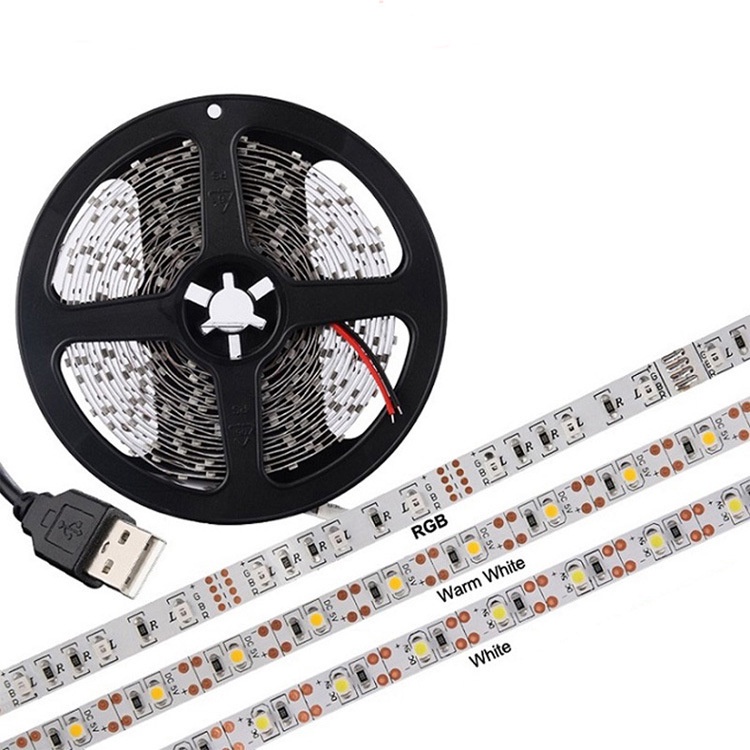 Dây Đèn LED 5V 2835 Sạc USB Chống Thấm Nước Có Công Tắc Tiện Dụng