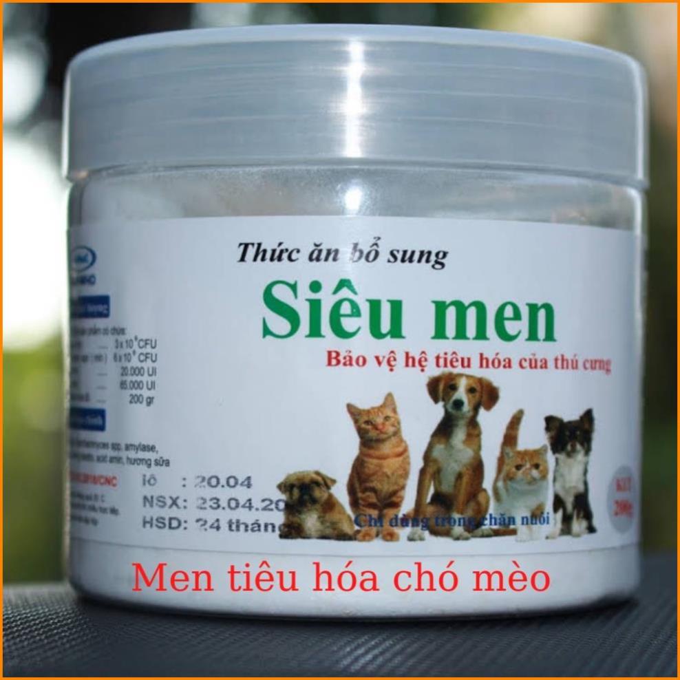 Thức Ăn Bổ Sung Siêu Men - Bảo Vệ Hệ Tiêu Hóa, Phục Hồi Hệ Men Sau Bệnh (đặc biệt Parvo) Cho Chó Mèo