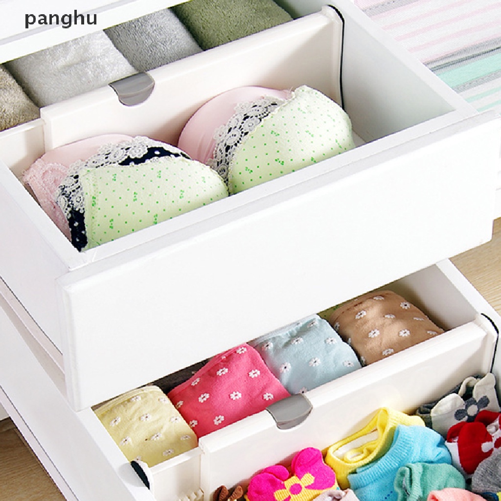 Giá Đỡ Chia Ngăn Kéo Bằng Nhựa Có Thể Điều Chỉnh