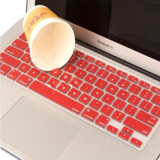 Miếng Lót Phủ Bàn Phím Macbook Màu Đỏ Đô (Bản US)
