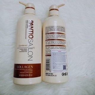 Cặp dầu gội xả pantio salon | dầu cặp collagen dành cho salon chính hãng