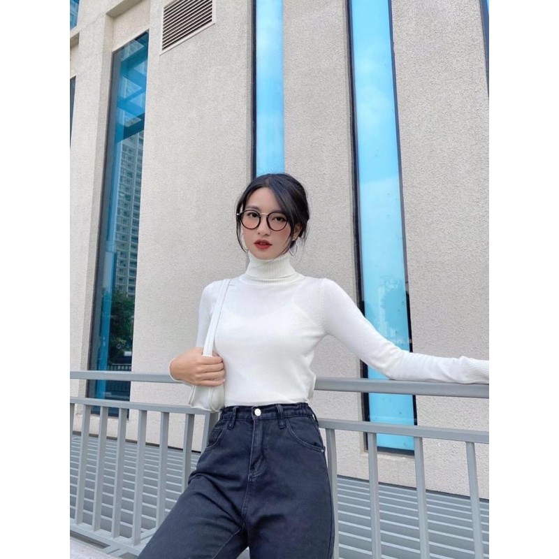 ÁO LEN CỔ LỌ GIỮ NHIỆT