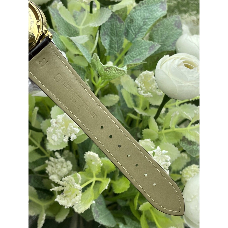 Đồng hồ nam Frederique Constants 40mm máy Automatic Thụy Sĩ, chống nước 100m, kính sapphire, dây da cao cấp