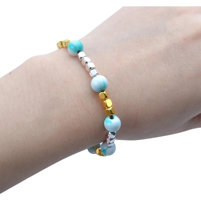 Bộ 100 HạT Vuông ĐíNh Trang SứC 3.5mm*3mm