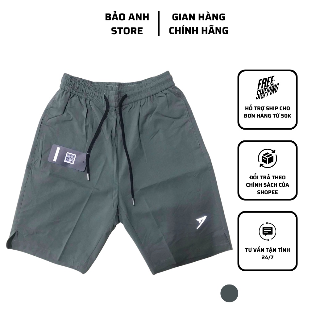 Quần cộc đùi thể thao nam Gym Shark Bảo Anh Store vải thô xước mềm mát thoải mái tập gym mặc đi chơi