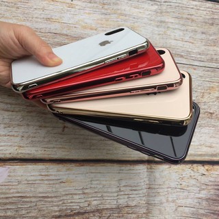 Ốp IPhone XS MAX lưng mặt kính cao cấp đẹp
