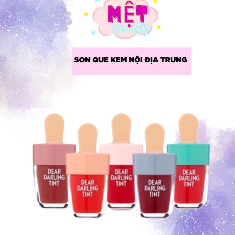 🔰 [GIÁ TỐT] 🔰SON QUE KEM Loli's Dear Darling TINT HÀNG NỘI ĐỊA TRUNG DƯỠNG MÔI CÓ MÀU