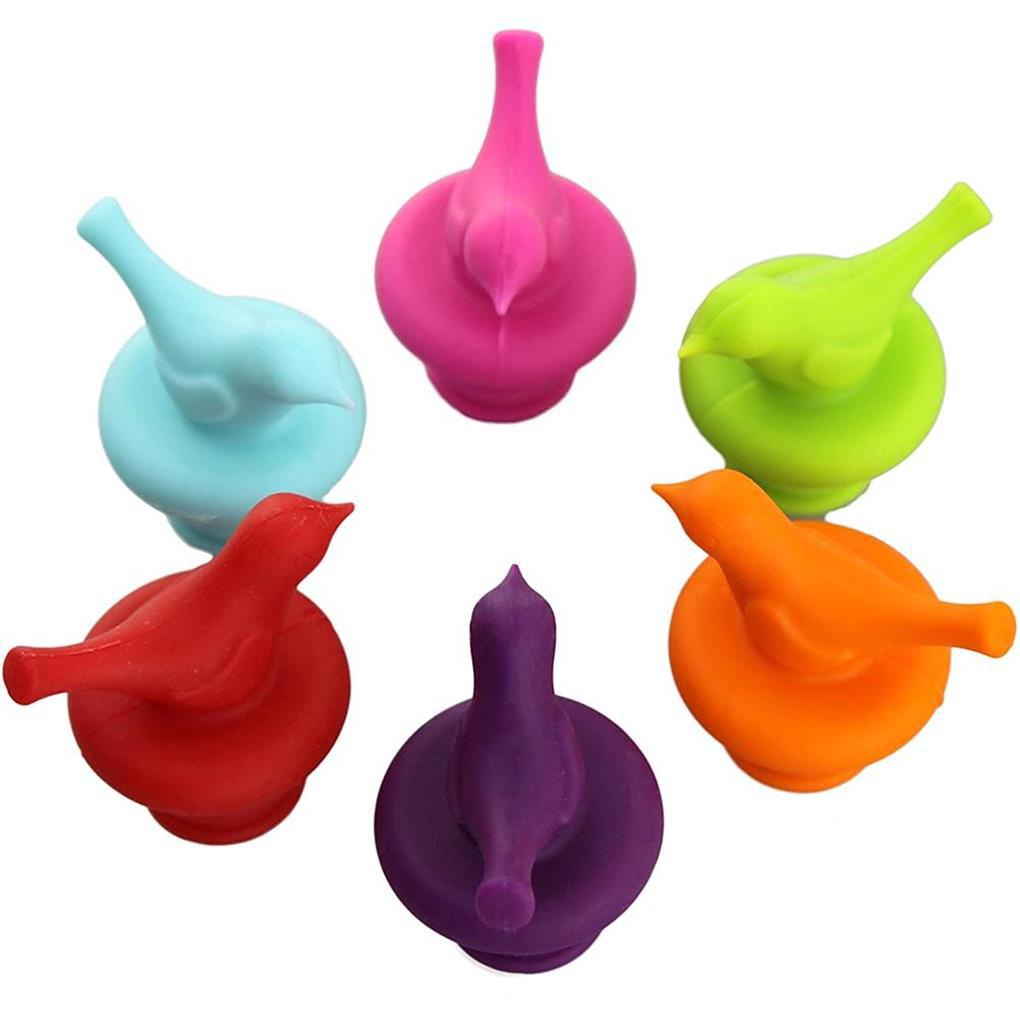 Set 8 Nắp Đậy Chai Rượu / Gia Vị Tiện Dụng Cho Khách Sạn