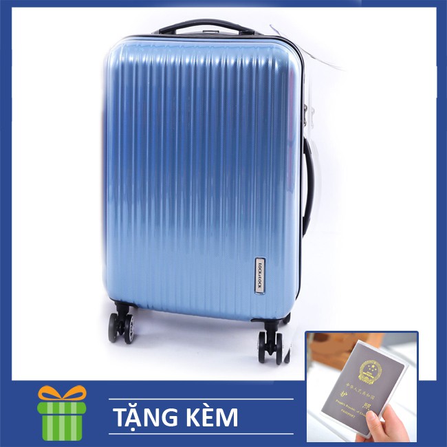 Bộ vali du lịch 20 inch có khóa số TSA Lock&Lock Samsung Travel Zone LTZ994 màu xanh và Vỏ bọc hộ ch
