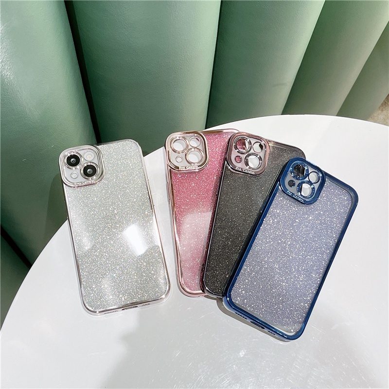 Ốp Điện Thoại Mềm Hình Gấu 6D Màu Hồng Cho iphone 13 12 11 Pro MAX 7 + 8Plus SE 2020 XR XS MAX XX