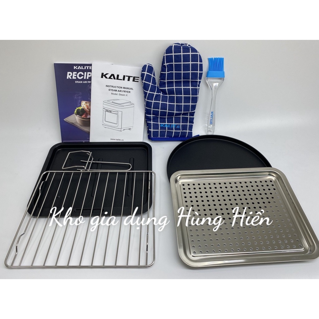 (Mã CHUT002 giảm 8%) Nồi Chiên Không Dầu Hơi Nước Kalite Steam X Dung Tích 15L - Chính Hãng