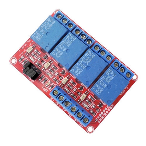 4 kênh 12V relay Module với Optocoupler cao và thấp Cấp Kích hoạt
