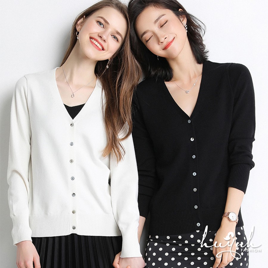 Áo khoác len nữ thời trang 4 mùa - LEN01