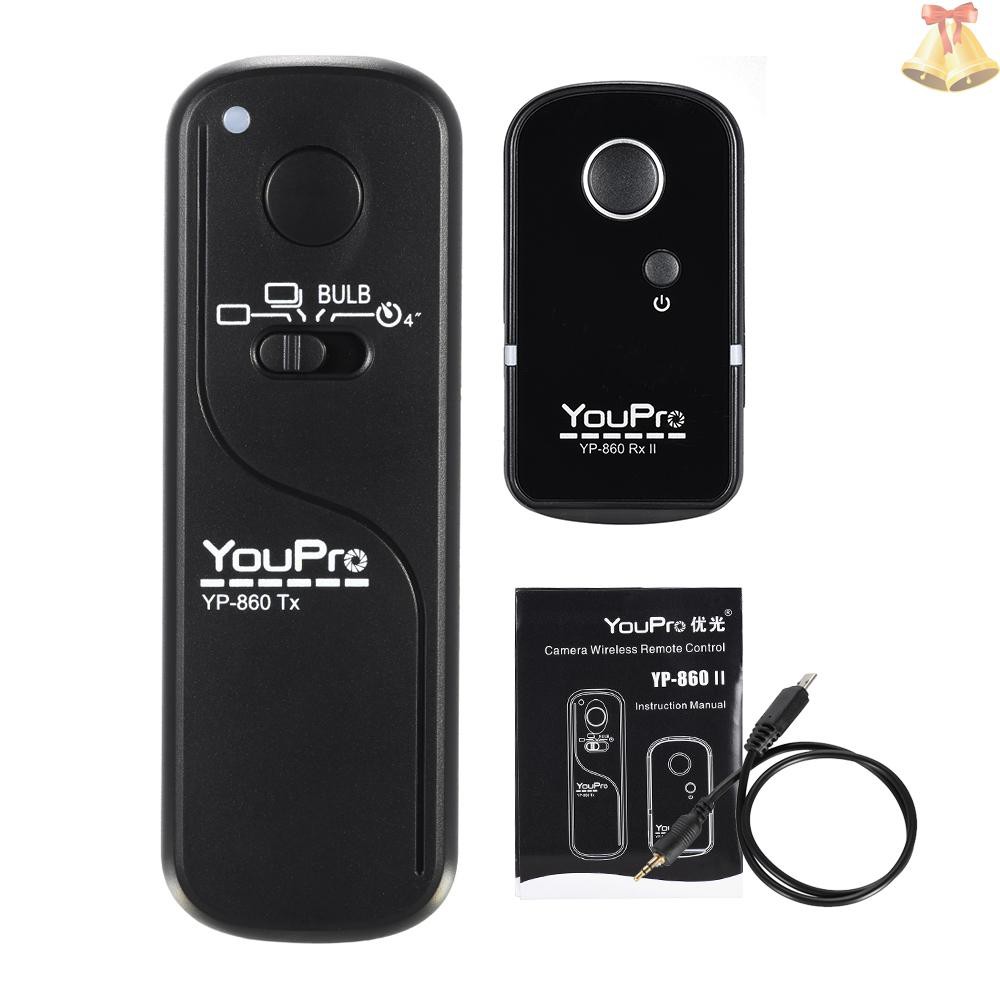 ONE YouPro YP-860 S2 2.4G Wireless Remote Control Shutter Release Transmitter Receiver for Sony A58 A7R A7 A7II A7RII A7SII A7S A6000 A5000 A5100 A3000 RX110II DSLR Camera