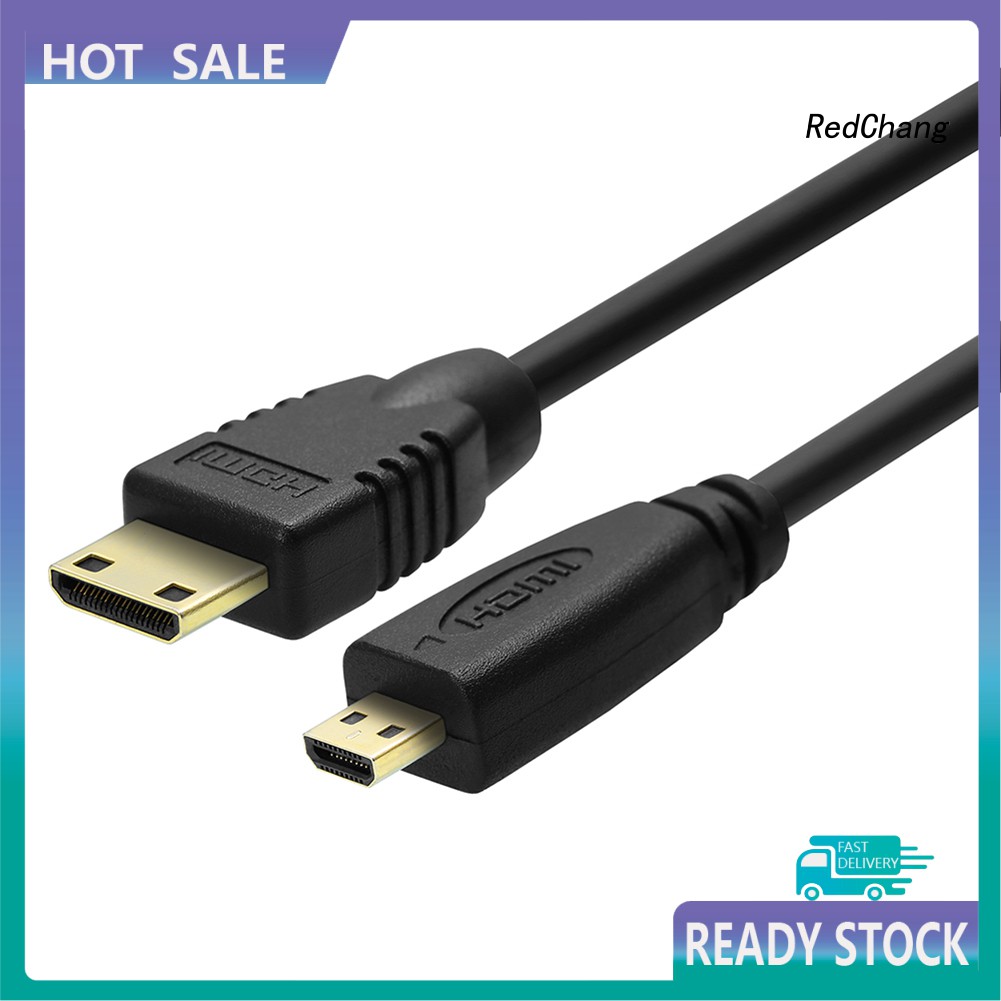 Cáp chuyển đổi từ HD 1080P Mini sang cổng cắm micro HDMI 0.3m/1m/1.8m Cho HDTV