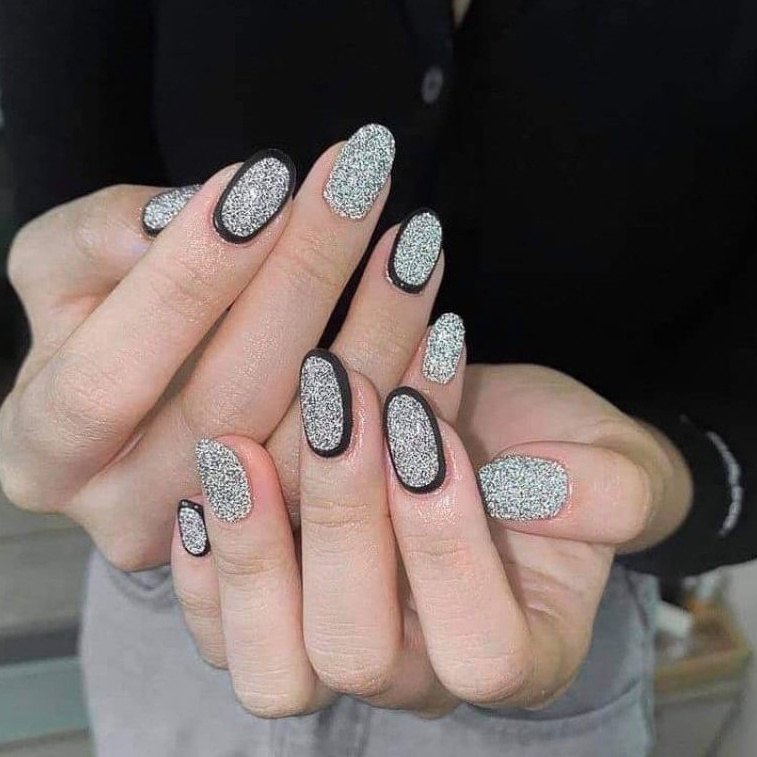 Sơn móng tay gel sơn nhũ Flash siêu sáng sơn gel AS ASZ chai đỏ 15ml