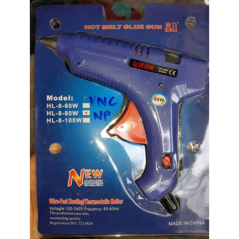 [Giá Sốc] Súng Bắn Keo Silicon HL-8-80W Glue Gun (Xanh) Rẻ Nhất.