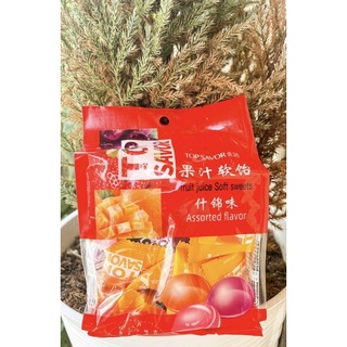 Kẹo dẻo TOP FRUIT (mix 3 vị trái cây Fudge Thái Lan 320g)