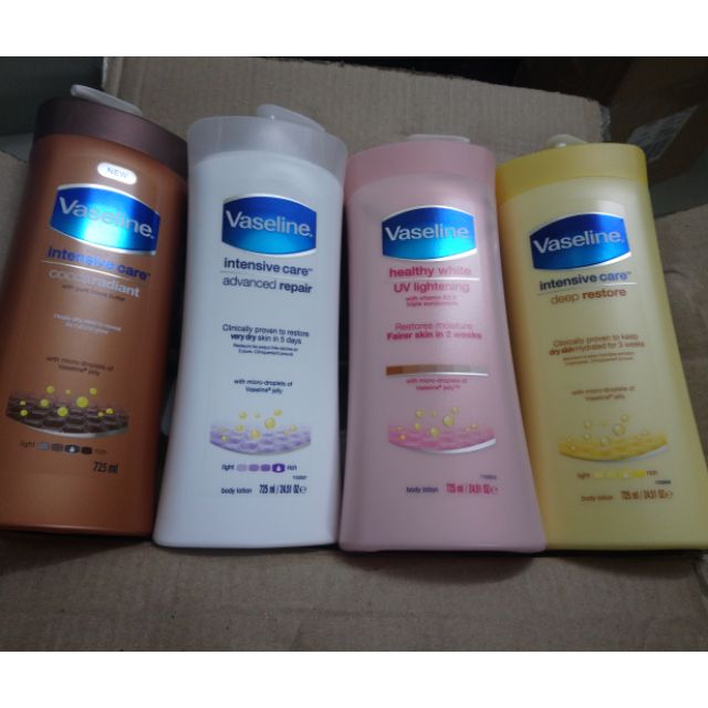 Dưỡng thể Vaseline 725ml