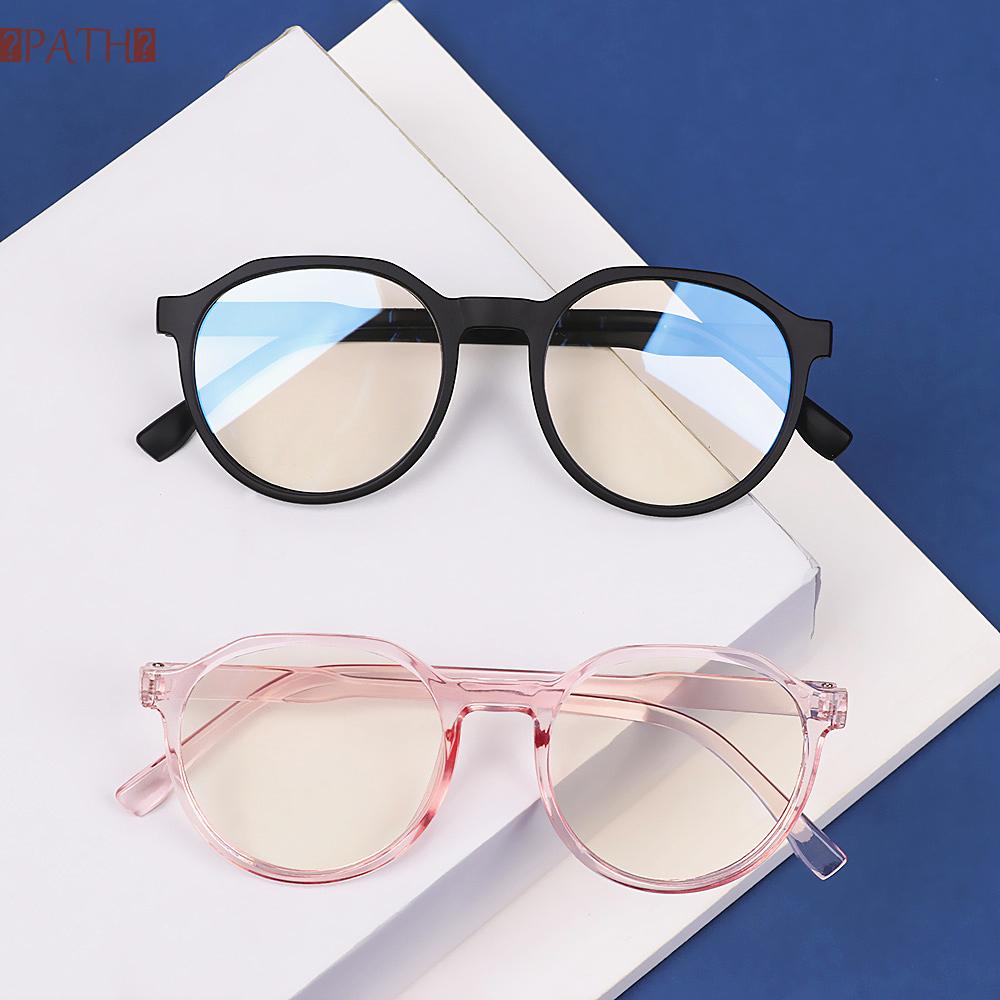 Mắt Kính Gọng Tròn Chống Tia Sáng Xanh Bảo Vệ Mắt