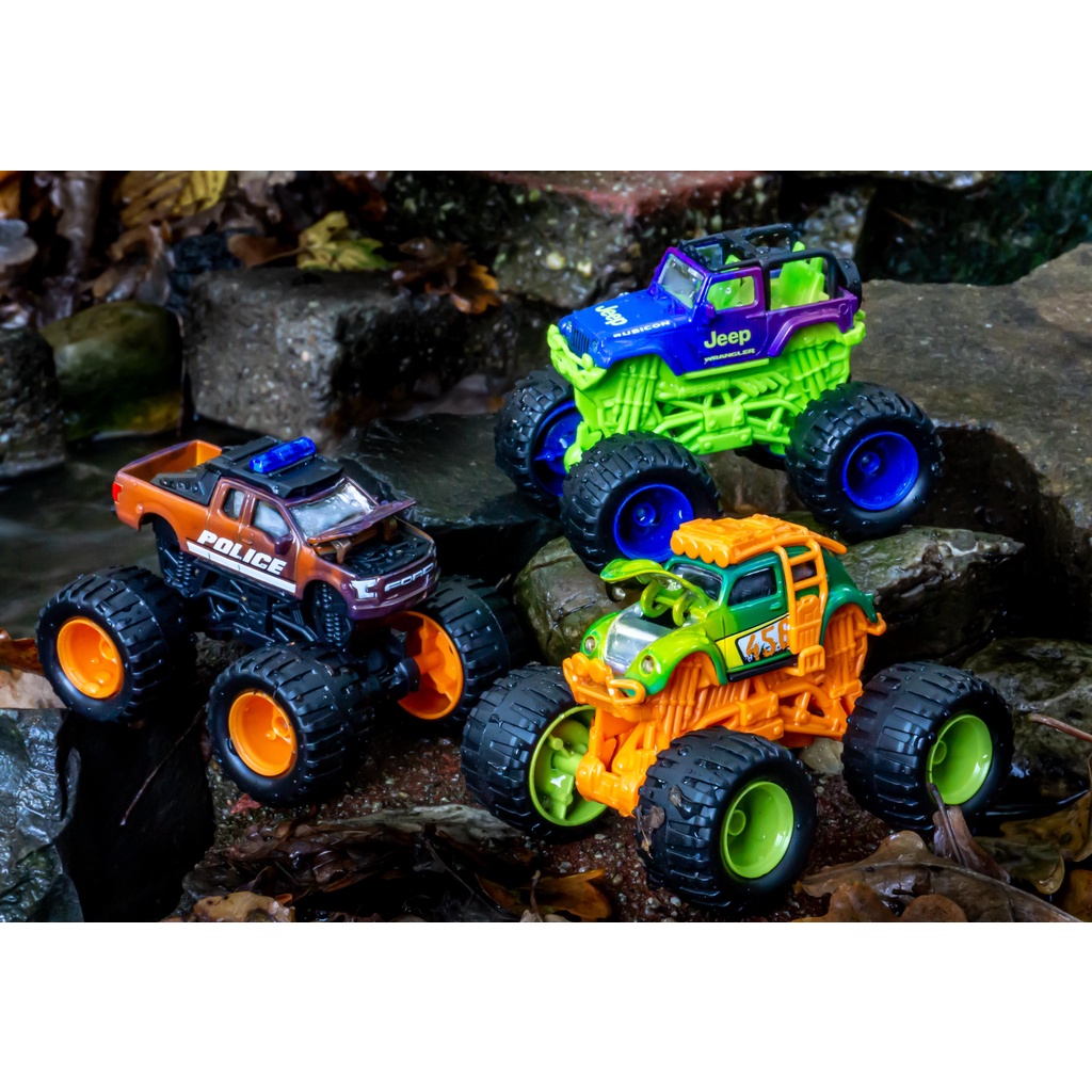 Xe Mô Hình Vượt Địa Hình MAJORETTE Monster Rockerz Color Changers  212057257 - Giao mẫu ngẫu nhiên
