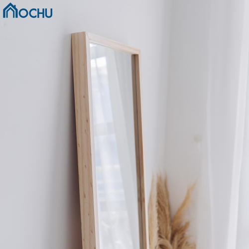 Gương đứng soi toàn thân khung gỗ OCHU Dựa tường MIRROR M Nội thất Decor phòng khách phòng ngủ