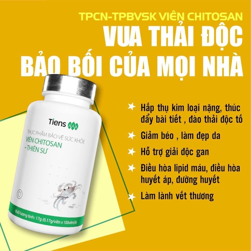 VIÊN CHITOSAN TIENS