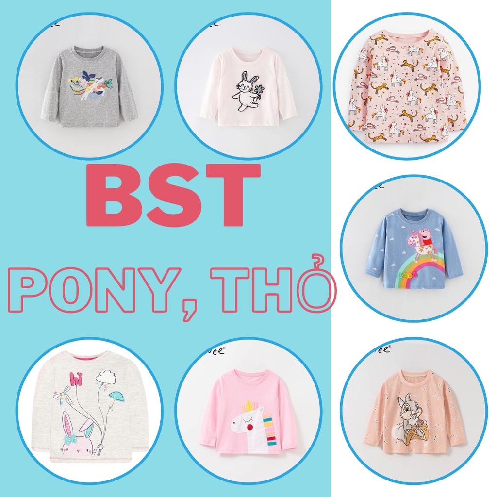 BST áo pony, thỏ Little Maven/Malwee cho bé gái 2-8 tuổi - Little Maven Official Store