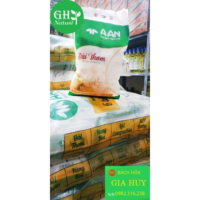 GẠO A AN_TRẮNG ĐÀI THƠM 8  5KG