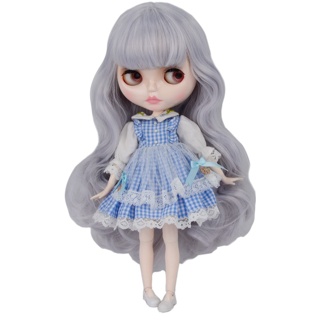 [Mã TOYDEC hoàn 20K xu đơn 50K] Blythe Doll Model NBL Version Toy For Make Up Tóc ngắn