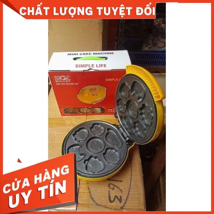 [Bảo hành 1 đổi 1] Máy nướng bánh hình thú magic bulit [BẢO HÀNH 12 THÁNG]