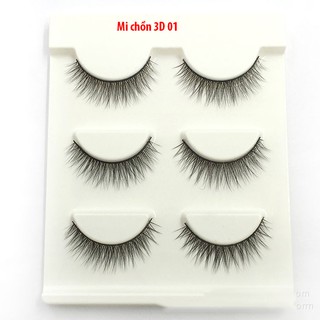 Mi chồn 3D 01 ko gây cộm mắt , giúp đôi mắt thêm long lanh