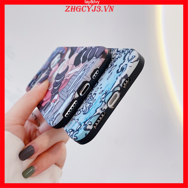 Ốp Điện Thoại Silicon Mềm Họa Tiết Nezuko Hoạt Hình Cho IPhone 7/8 Plus XS XR XSmax 11/12/13 Pro Max